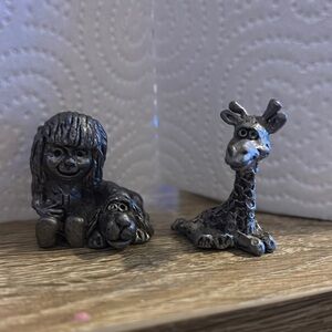 Pewter Trinket Figures
